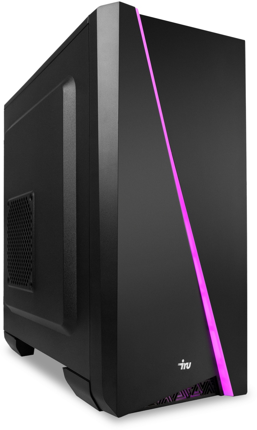 ПК IRU Game 320A5GE MT Ryzen 5 5500 (3.6) 16Gb SSD512Gb GTX1650 4Gb Free DOS GbitEth 400W черный (1991236)