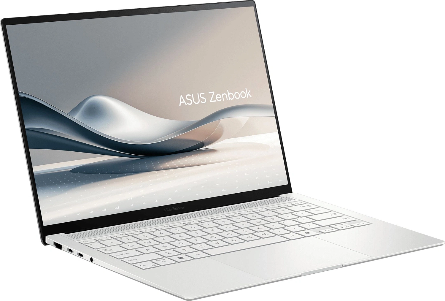 Ноутбук Asus Zenbook S 14 OLED UX5406SA-PV058W Core Ultra 7 258V 32Gb SSD1Tb Intel Arc 140V 14" OLED 3K (2880x1800) Windows 11 Home white WiFi BT Cam Bag (90NB14F2-M002F0)