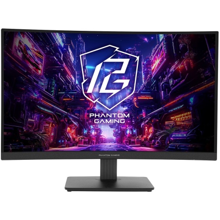 Монитор 27" ASRock Phantom Gaming PG27QRT1B Black (VA, 2560x1440, 2xHDMI+DP, 1 ms, 178°/178°, 300 cd/m, 180Hz, HDR400)