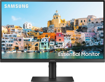 Монитор Samsung 24" S24A400UJU черный IPS LED 16:9 HDMI матовая HAS Piv 250cd 178гр/178гр 1920x1080 75Hz FreeSync DP FHD USB 5.2кг