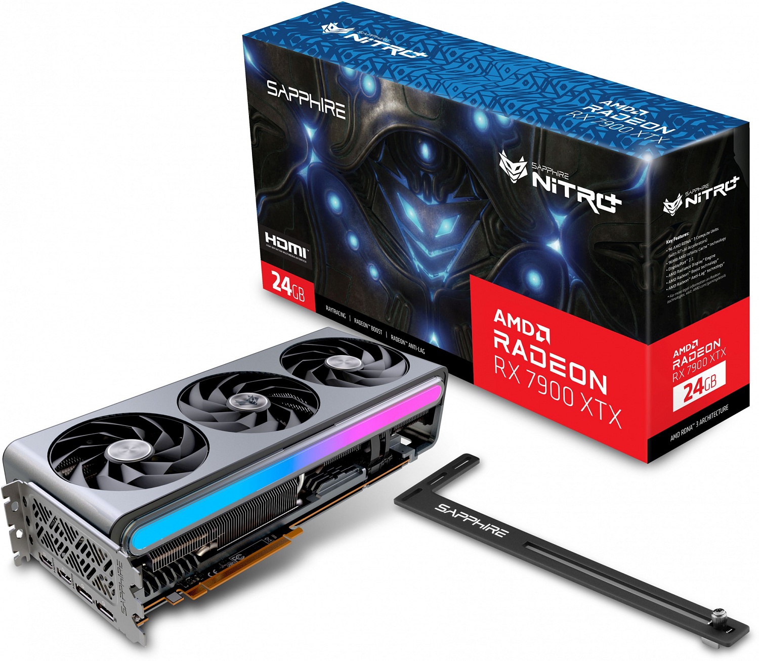 RX7900XTX NITRO+ VAPOR-X 24GB GDDR6 384-bit HDMIx2 DPx2 FULL