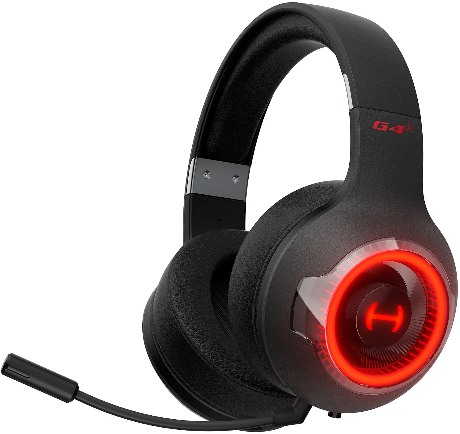 Наушники с микрофоном Edifier G4 S черный 1.3м мониторные BT оголовье