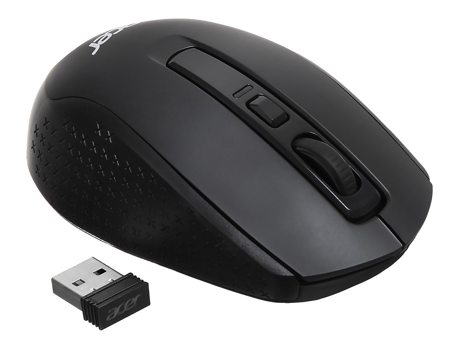 Мышь Acer OMR070 черный оптическая (1600dpi) беспроводная BT/Radio USB для ноутбука (6but) Мышь Acer OMR070 черный оптическая (1600dpi) беспроводная BT/Radio USB для ноутбука (6but)