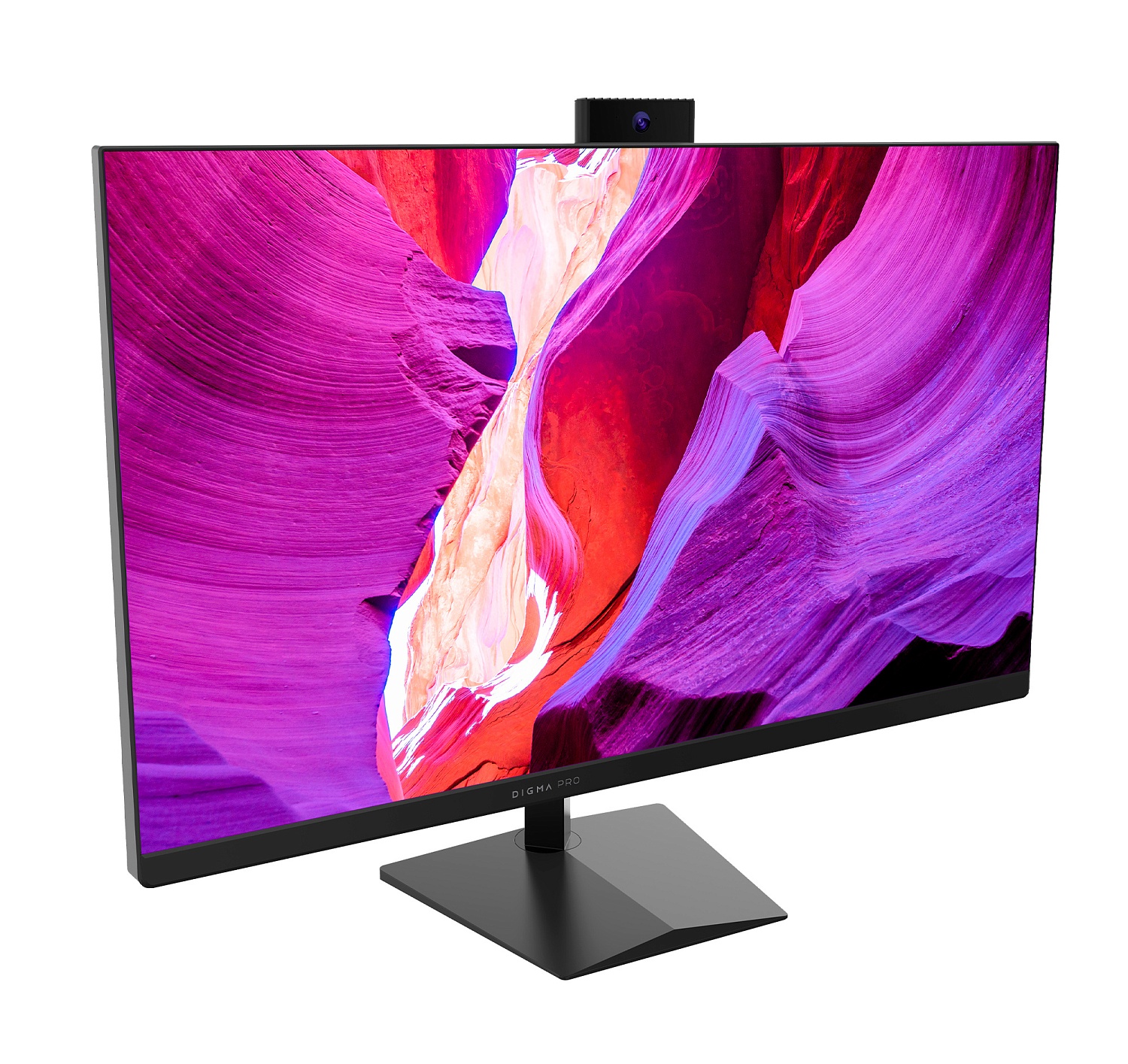 Моноблок Digma PRO AiO 27i 27" 2K i7 1165G7 (2.8) 16Gb SSD512Gb Iris Xe Windows 11 Professional GbitEth WiFi BT 90W клавиатура мышь Cam черный 2560x1440