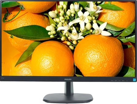 Монитор Philips 27" 273V7QDAB (00/01) черный IPS LED 16:9 DVI HDMI M/M матовая 250cd 1920x1080 75Hz VGA FHD 4.5кг