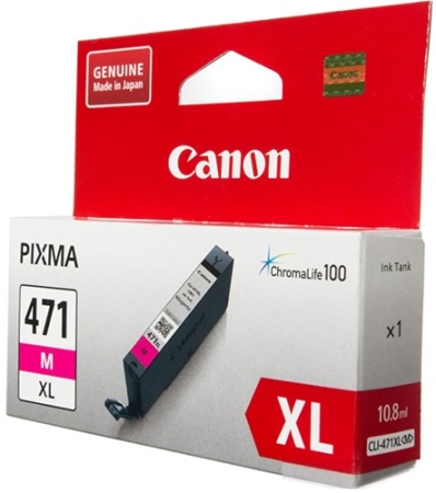 Картридж струйный Canon CLI-471XLM 0348C001 пурпурный для Canon Pixma MG5740/MG6840/MG7740