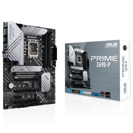 PRIME Z690-P LGA1700 ATX 4xDDR5 4xPCIEx16 PCIEx1 3xM.2 HDMI DP GLAN RTL {5} (469698)