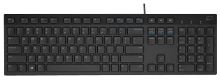 Клавиатура Dell Keyboard KB216, USB; Black