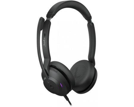 Наушники с микрофоном Jabra Evolve2 30 SE черный 1.5м накладные USB оголовье (23189-999-979)