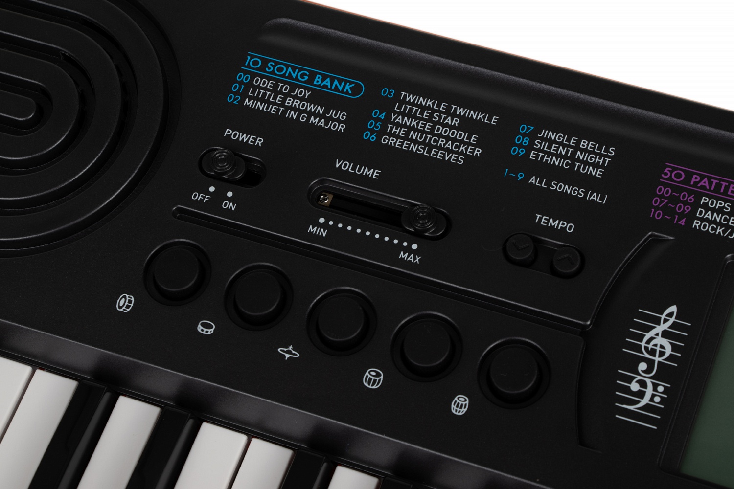 Синтезатор Casio SA-76 44клав. оранжевый Синтезатор Casio SA-76 44клав. оранжевый