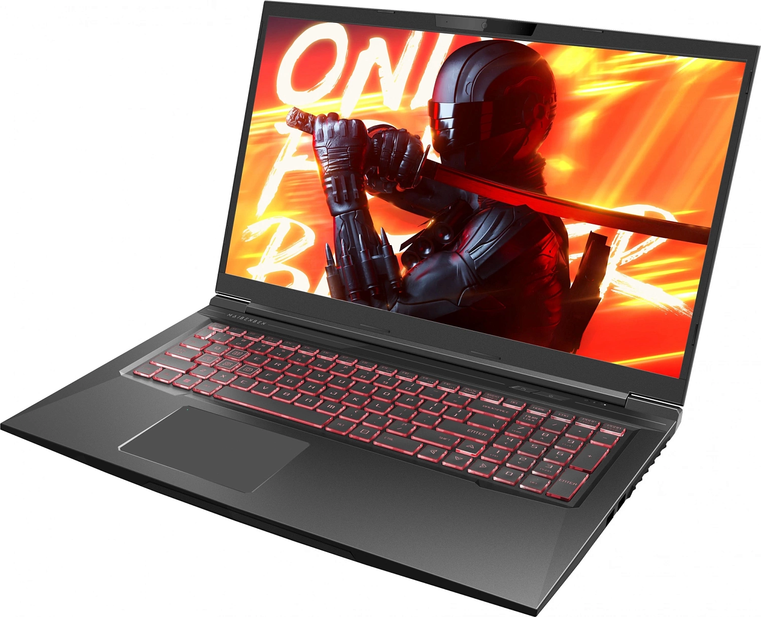 Ноутбук Maibenben X725 Core i5 12450H 16Gb SSD512Gb NVIDIA GeForce RTX4060 8Gb 17.3" IPS FHD (1920x1080) Linux black WiFi BT Cam 4100mAh (X725FSFNLBRE0)