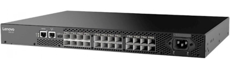 Коммутатор Lenovo ThinkSystem DB610S Rack 1U,24x16Gb SWL SFP,1 PS,24 ports licensed, Rail kit