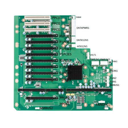 PCE-5B13-03A1E Advantech Объединительная плата PICMG 1.3, 13 слотов, 1xPICMG 1.3, 3xPCI, 1xPCI Express x16, 8xPCI Express x4, до 12В