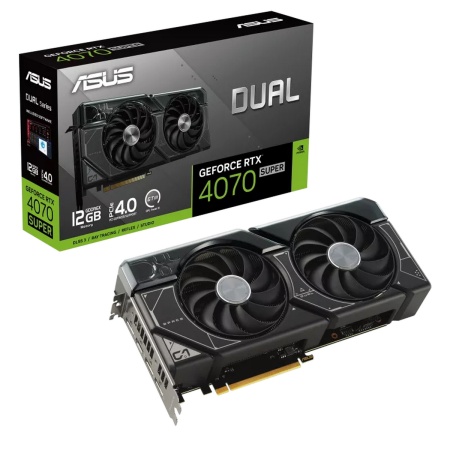 DUAL-RTX4070S-12G /RTX4070S,HDMI,DP*3,12G,D6X