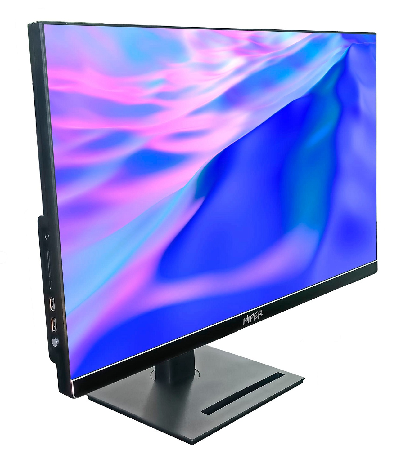 Моноблок Hiper V31 27" Full HD i3 10105 (3.7) 8Gb SSD256Gb UHDG 630 CR Windows 10 Professional GbitEth WiFi BT 120W клавиатура мышь Cam черный 1920x1080