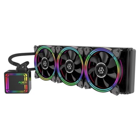 H360 TDP 210W (при T воздуха 45 С) Universal Platfrom PWM Single 5colors+ LED fan RTL {6} (874135)