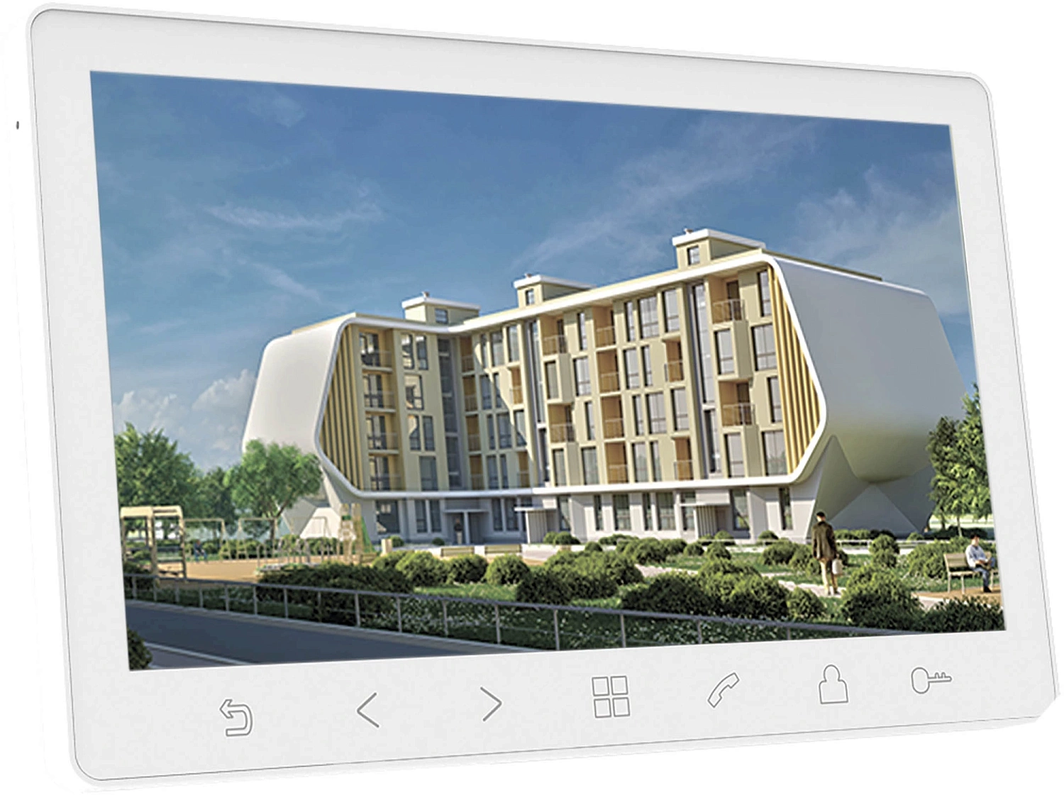 Видеодомофон Tantos Prime HD SE белый