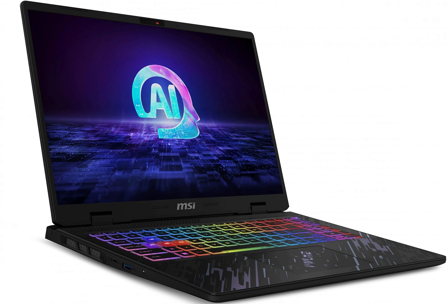 Ноутбук MSI Pulse 16 AI C1VGKG-018RU Core Ultra 7 155H 16Gb SSD1Tb NVIDIA GeForce RTX4070 8Gb 16" IPS QHD+ (2560x1600) Windows 11 black WiFi BT Cam (9S7-15P311-018)