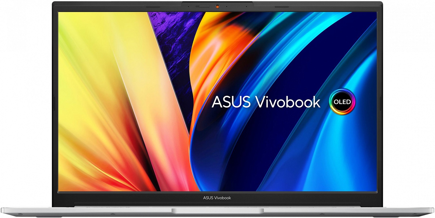 Ноутбук Asus Vivobook Pro 15 OLED M6500XU-MA106 Ryzen 9 7940HS 16Gb SSD1Tb NVIDIA GeForce RTX4050 6Gb 15.6" OLED 2.8K (2880x1620) noOS silver WiFi BT Cam (90NB1202-M00440)
