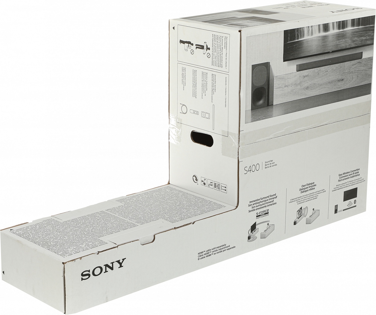 Саундбар Sony HT-S400 2.1 330Вт черный Саундбар Sony HT-S400 2.1 330Вт черный