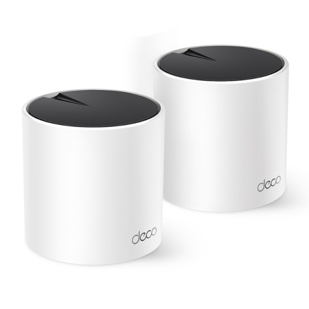 Deco X55(2-pack) AX3000 Домашняя Mesh Wi-Fi 6 система, 2 устройства AX3000 Домашняя Mesh Wi-Fi 6 система, 2 устройства