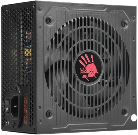 Блок питания Bloody ATX 750W BD-PS750G 80+ gold (20+4pin) APFC 120mm fan 6xSATA Cab Manag RTL