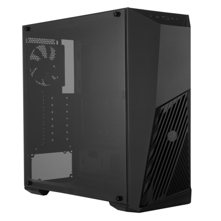 Корпус Cooler Master MasterBox K501L, 1xUSB3.0, 1xUSB2.0, 1x120 Fan, 1x120 Red Led Fan, w/o PSU, Black, ATX