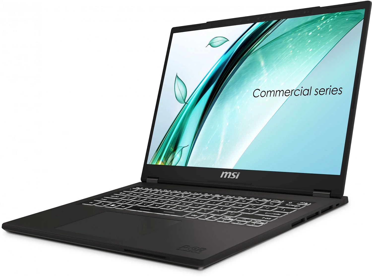 Ноутбук MSI Commercial 14 H A13MG-002US Core i5 13420H 16Gb SSD512Gb Intel Iris Xe graphics 14" IPS FHD+ (1920x1200) Windows 11 Professional Multi Language grey WiFi BT Cam (9S7-14L111-002)