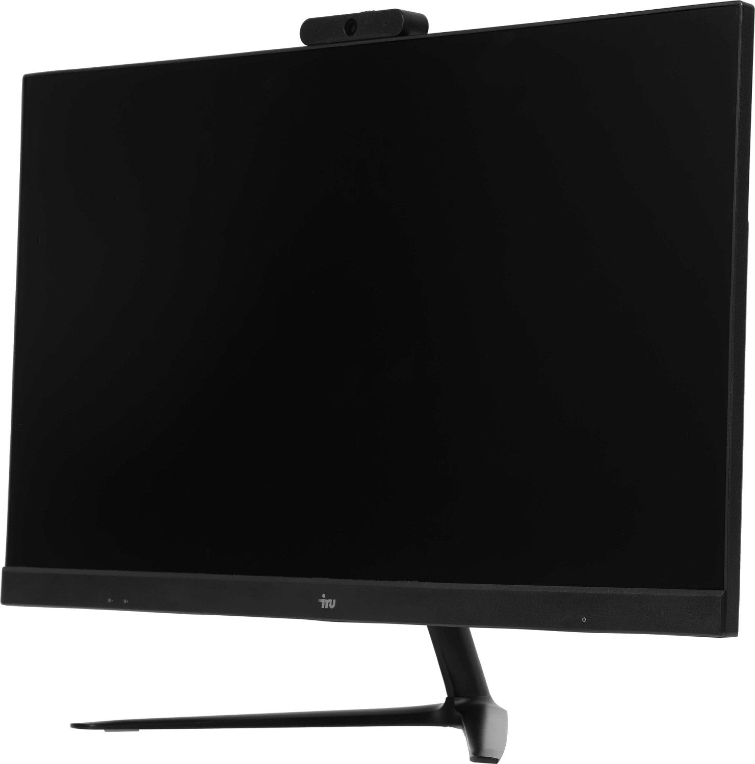 Моноблок IRU Tactio 23IH6L 23.8" Full HD i5 12400 (2.5) 16Gb SSD1Tb UHDG 730 CR FreeDOS GbitEth WiFi BT 120W Cam черный 1920x1080 (RUS)