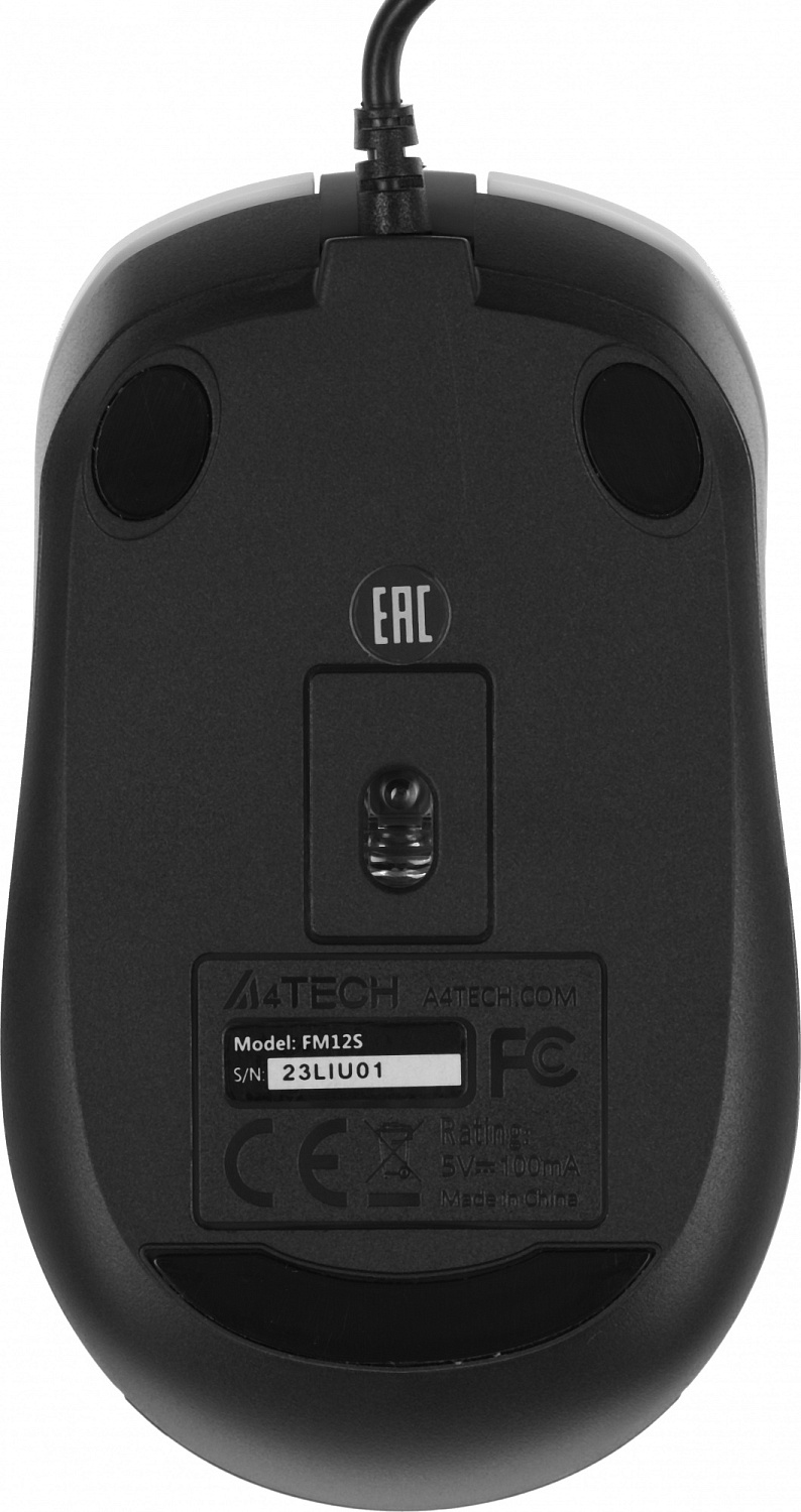 Мышь A4Tech Fstyler FM12S Panda белый/черный оптическая (1200dpi) silent USB (3but) Мышь A4Tech Fstyler FM12S Panda белый/черный оптическая (1200dpi) silent USB (3but)