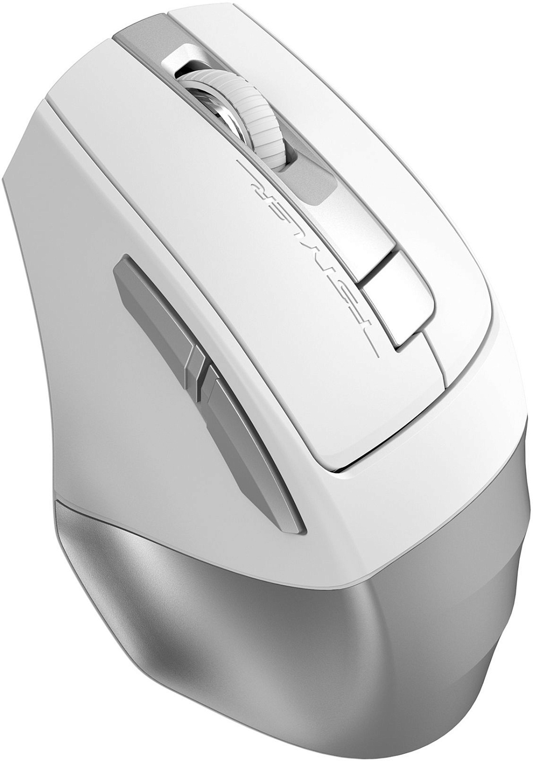 Мышь A4Tech Fstyler FB35CS белый/серый оптическая (2000dpi) silent беспроводная BT/Radio USB (5but) Мышь A4Tech Fstyler FB35CS белый/серый оптическая (2000dpi) silent беспроводная BT/Radio USB (5but)