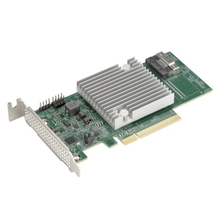 Контроллер SuperMicro AOC-S3808L-L8IT 8 int 12Gb/s SAS3 ports, x8 Gen4, HBA, LP, 122HDDw/exp