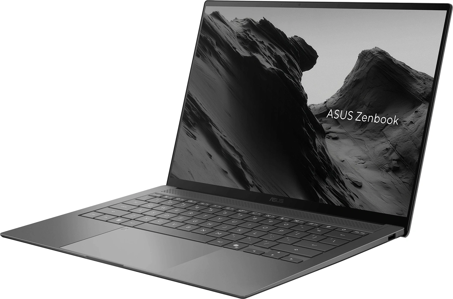 Ноутбук Asus Zenbook S14 UM5406GA-SW312W Ryzen AI 7 445 24Gb SSD1Tb AMD Radeon 14" OLED WQXGA+ (2880x1800) Windows 11 grey WiFi BT Cam Bag (90NB17G3-M00CE0)