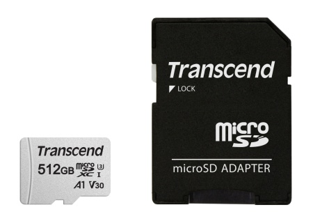 Флеш карта microSDXC Transcend 512GB TS512GUSD300S-A 300S + adapter