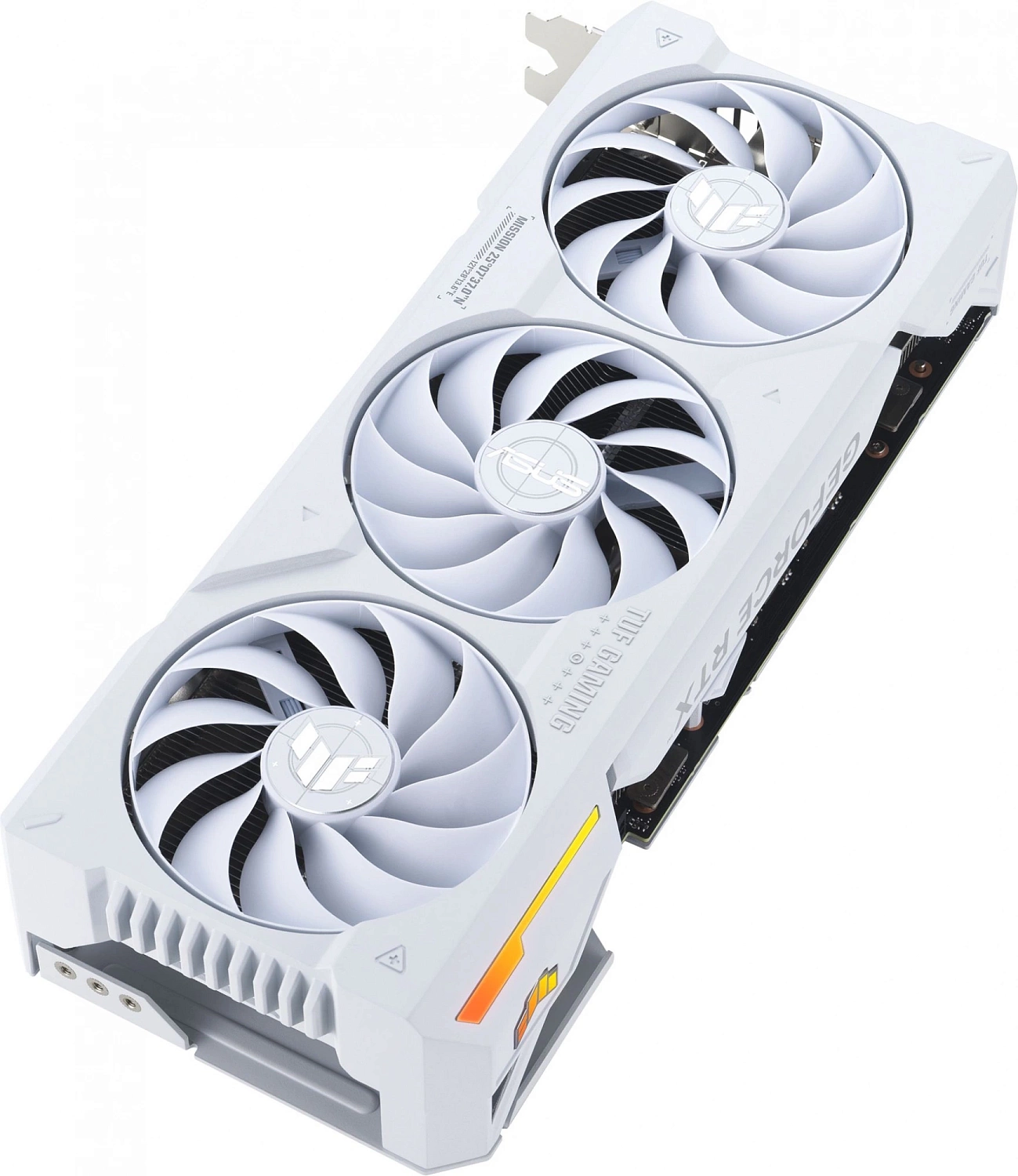 Видеокарта Asus PCI-E 4.0 TUF-RTX4070TIS-O16G-WHITE-GAMING NVIDIA GeForce RTX 4070TI Super 16Gb 192bit GDDR6X 2730/21000 HDMIx2 DPx3 HDCP Ret