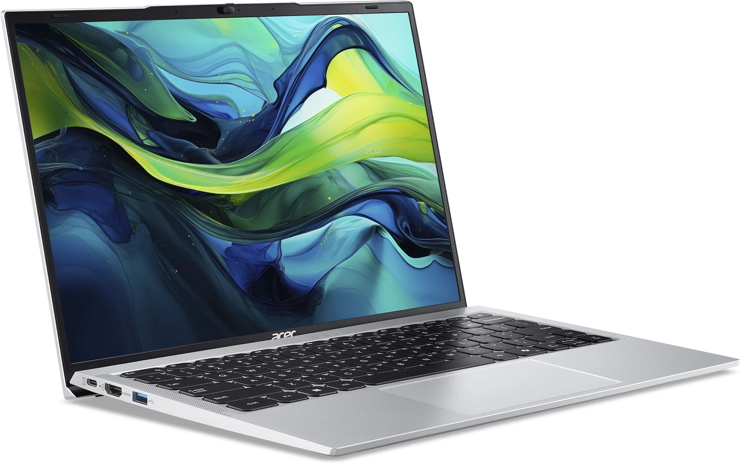 Ноутбук Acer Aspire L14 AL14-52M-35Z0 Core i3 1315U 8Gb SSD512Gb Intel UHD Graphics 14" IPS 2.2K (2240x1400) без ОС silver WiFi BT Cam 5100mAh (NX.J9HCD.001)