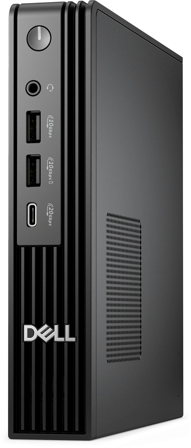 Неттоп Dell Pro Plus Micro Core Ultra 9 285 (2.5) 32Gb SSD1Tb Graphics Windows 11 Pro GbitEth WiFi BT 180W мышь клавиатура черный (DPMPLUS-9311)
