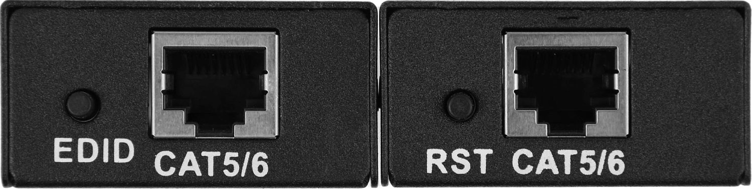 Адаптер аудио-видео Premier 5-877 HDMI (f)/RJ45 черный