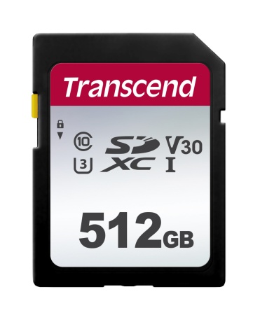 Флеш карта SDXC Transcend 512GB TS512GSDC300S w/o adapter