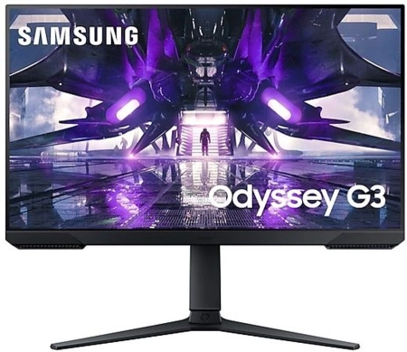 Монитор Samsung 27" Odyssey G3 S27AG300NIXC черный VA LED 1ms 16:9 HDMI матовая HAS Piv 250cd 178гр/178гр 1920x1080 144Hz FreeSync Premium DP FHD 5.3кг