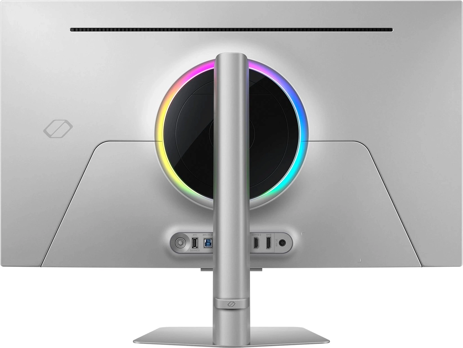 Монитор Samsung 32" Odyssey OLED G8 LS32FG812SIXCI серебристый OLED LED 16:9 HDMI матовая HAS Piv 260cd 178гр/178гр 3840x2160 240Hz DP 4K USB 8.4кг