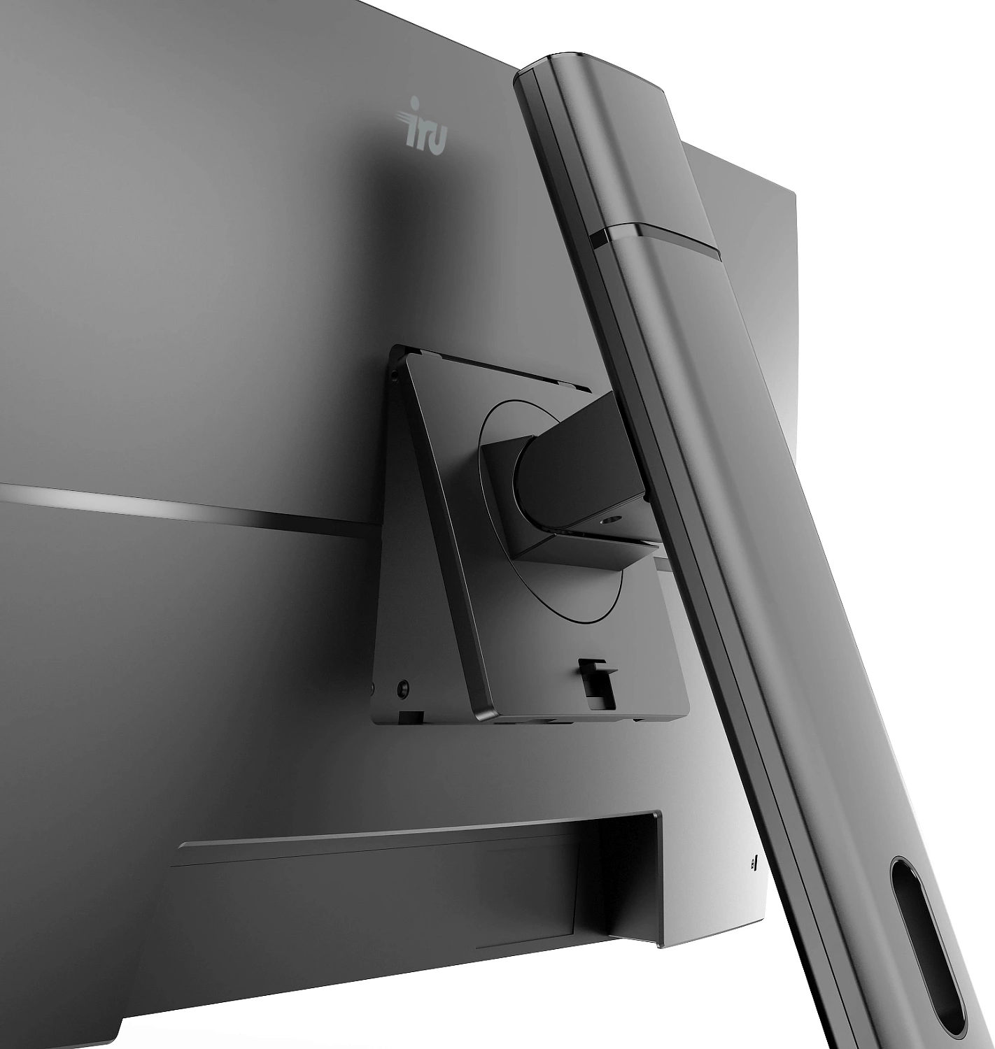 Моноблок IRU Tactio 23.8" Full HD i5 12450H (2) 32Gb SSD1Tb noOS GbitEth WiFi BT 120W Cam черный 1920x1080