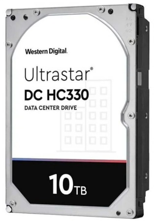 Жесткий диск Western Digital Ultrastar DC HС330 HDD 3.5" SATA 10Tb, 7200rpm, 256MB buffer, 512e/4kN, 0B42266, 1 year (незначительное повреждение коробки)