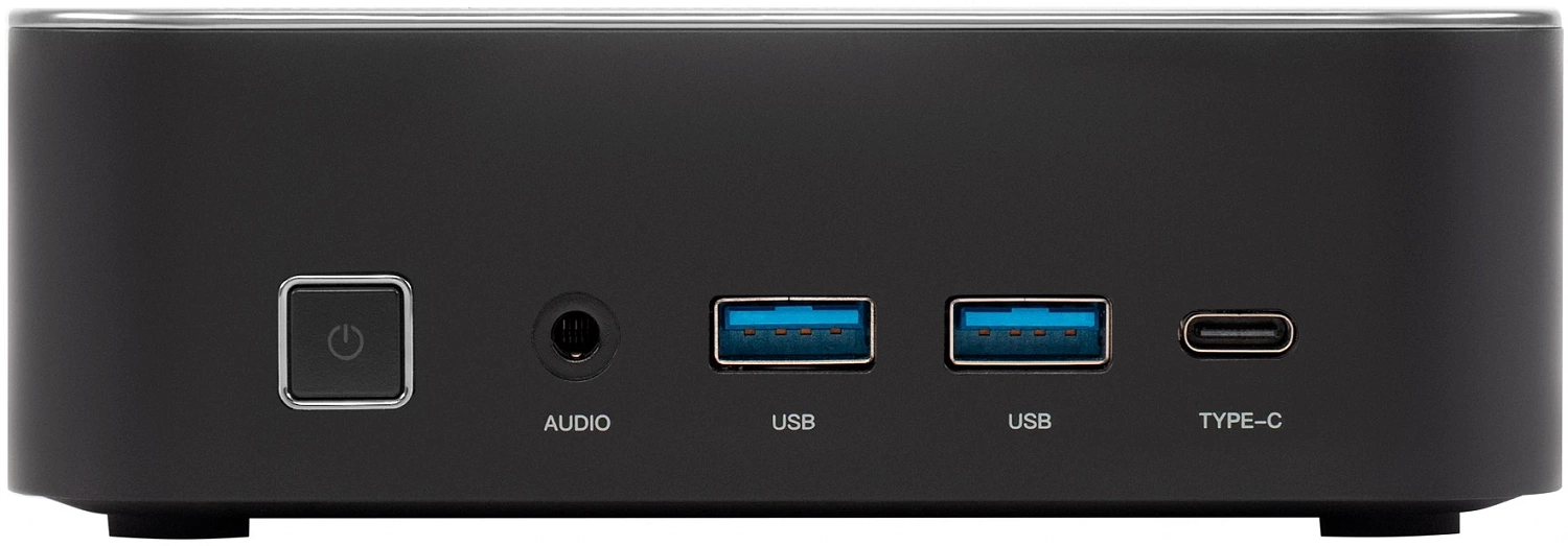 Неттоп IRU Tactio 525 Ryzen 5 6600H (3.3) 16Gb SSD512Gb 660M без ОС GbitEth WiFi BT черный (2099145)