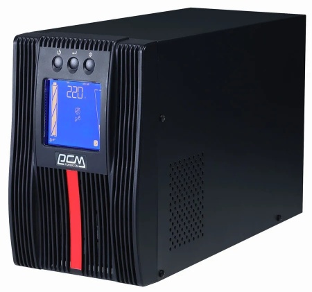 ИБП Powercom MACAN MAC-1000 1000VA/1000W Tower, 4*IEC320-C13, Serial+USB, SNMP Slot