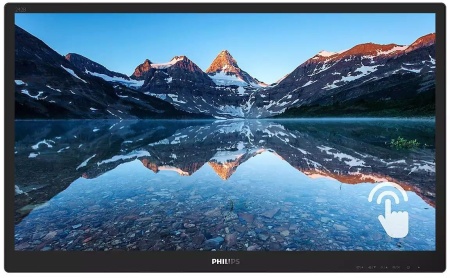 Монитор Philips 23.8" 242B9TN/00 черный IPS 16:9 DVI HDMI M/M матовая 250cd 178гр/178гр 1920x1080 60Hz VGA DP FHD USB Touch 4.86кг