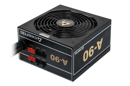 Блок питания Chieftec PSU GDP-650C 650W A-90 ATX2.3/EPS12V 230V CabMan RT 90%+ 14cm Fan Active PFC Fix:20+4, 8(4+4)p Mod:2x8(6+2)p,2x(SATAx3),3xMolex+Flop