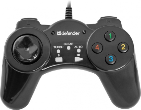 Геймпад Defender Vortex черный USB (64249)