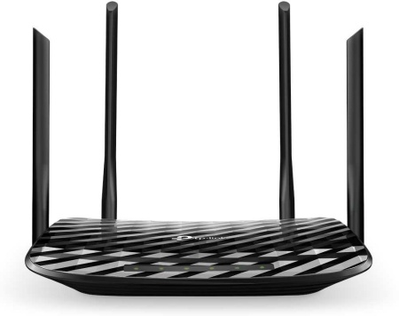 Роутер беспроводной TP-Link Archer A6 AC1200 10/100/1000BASE-TX черный