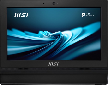 Моноблок MSI PRO AP162T ADL AiO 15,6" FHD(1920x1080)IPS AG Single Touch,Intel N100 (0.1GHz),4Gb DDR4,128GB SSD,2*COM port,VGA,Intel UHD,WiFi,BT,camera,Wired KB&mouse Eng/Rus,Win11Pro(for Entry),1y war-ty,Black